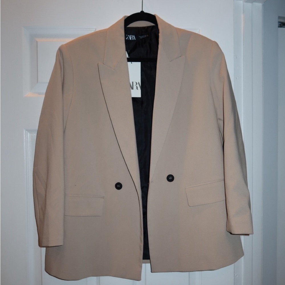 Zara Beige Blazer size M